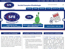 Tablet Screenshot of exobiologie.fr